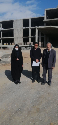 بازدید از تاسیسات پروژه‌های عمرانی در حال احداث شبکه بهداشت ودرمان انجام شد