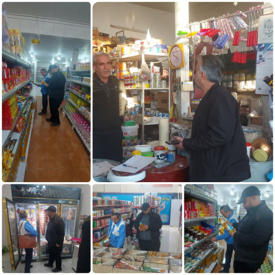 گشت مشترک نظارت و بازرسی از واحدهای صنفی شهرستان انجام شد