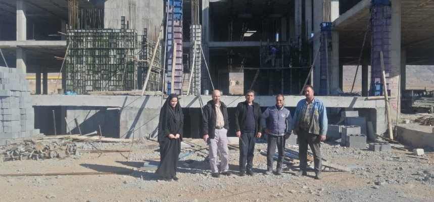 بازدید کارشناسان دفترفنی از پروژه‌های بهداشت و درمان شهرستان