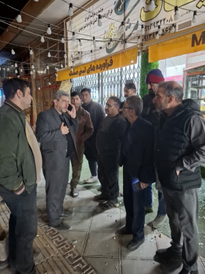 بازدید از اصناف آسیب دیده در حمله دشمن صهیونیستی انجام شد