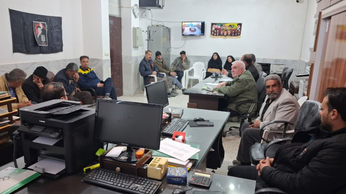 کمیته مدیریت بحران روستای میر آباد برگزار شد