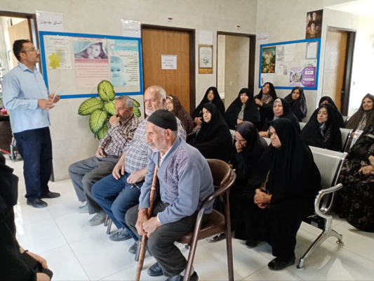 جلسه آموزشی در روستای حسن آباد وسطی برگزار شد