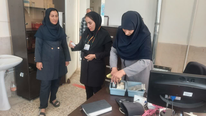 بازدید از سامانه های آبرسانی روستاهای تحت پوشش مرکز دولت آباد