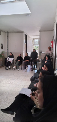 جلسه پایان ماه مرکز افجان با حضور مسئولان ستادی برگزار شد