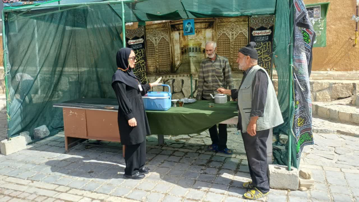 بازدید از مواکب و مراکز توزیع غذا 
