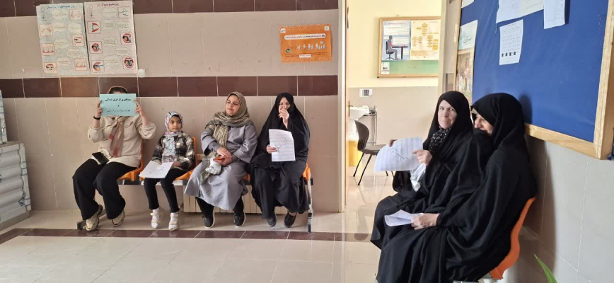 جلسه آموزشی ویژه مراجعین خانه بهداشت سوران برگزار شد