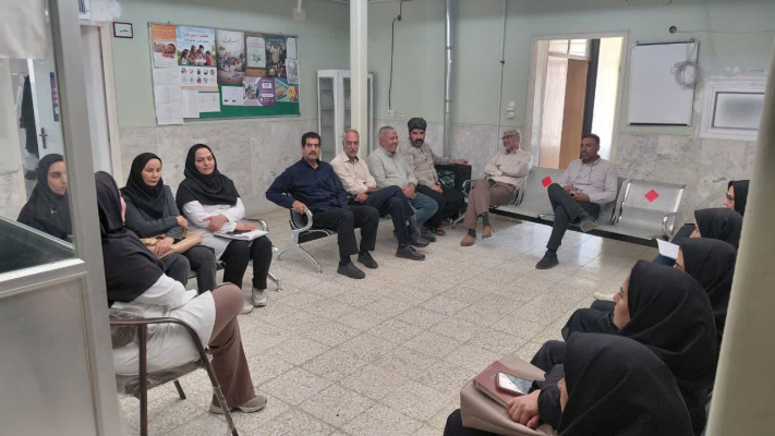 جلسه هیئت امنای برنامه SDHدر مرکز قهریزجان برگزار شد