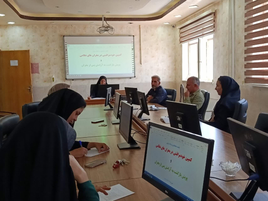 جلسه هماهنگی کمپین خودمراقبتی در بحران های نظامی و پویش بازگشت به آرامش پس از بحران