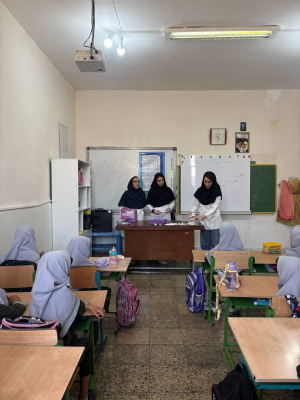 کلاس آموزشی ویژه دانش آموزان دبستان فرزانگان عسگران برگزار شد 