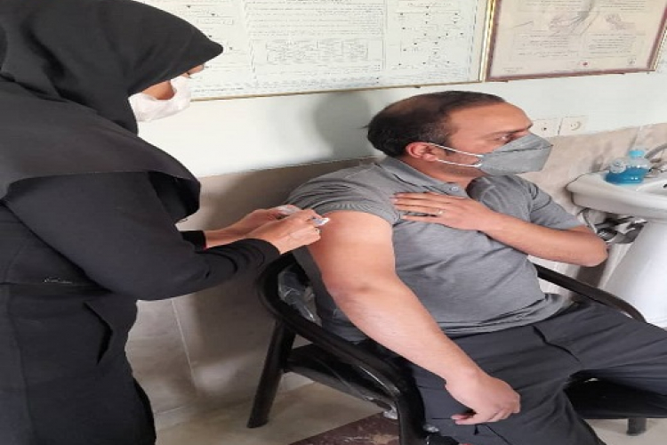 تزریق 28 دوز واکسن در روستای چشمه احمدرضا