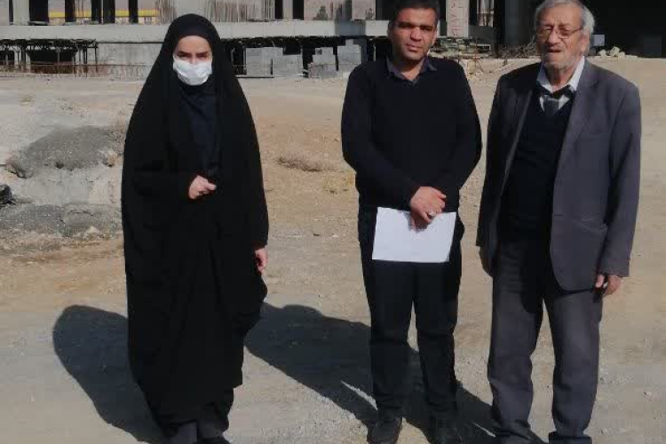 بازدید از تاسیسات پروژه‌های عمرانی در حال احداث شبکه بهداشت ودرمان انجام شد