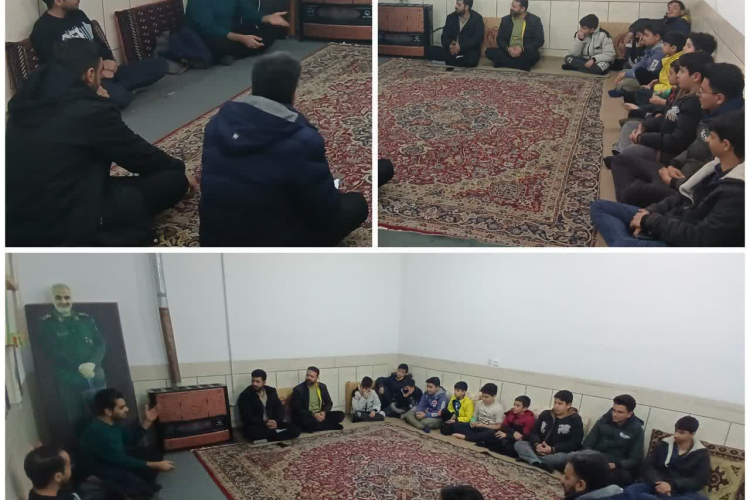 جلسه آموزشی در پایگاه بسیج تندران برگزار شد