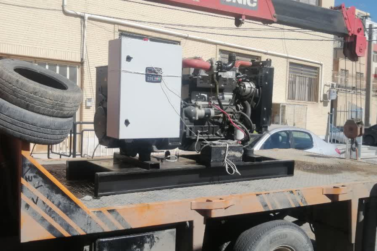خرید و اهدا یکدستگاه ژنراتور با قدرت 50kv