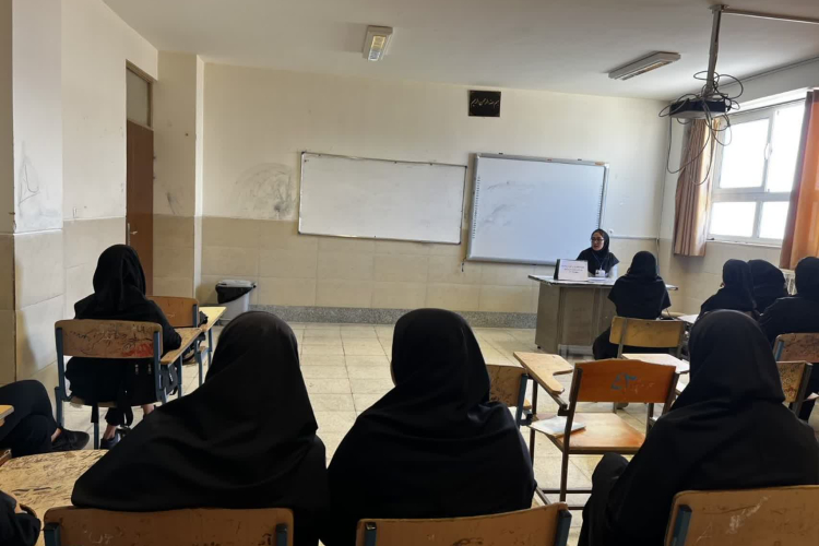 کلاس آموزشی ویژه دانش آموزان مدرسه حضرت مریم (ع) عسگران