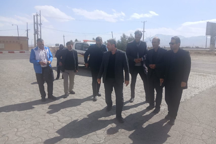 بازدید از مجتمع خدماتی ملکا با حضور فرماندار محترم شهرستان