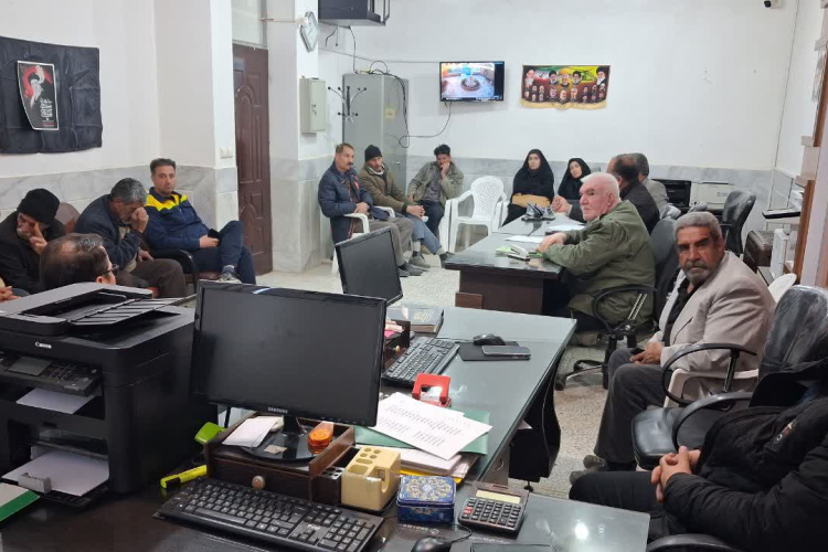 کمیته مدیریت بحران روستای میر آباد برگزار شد