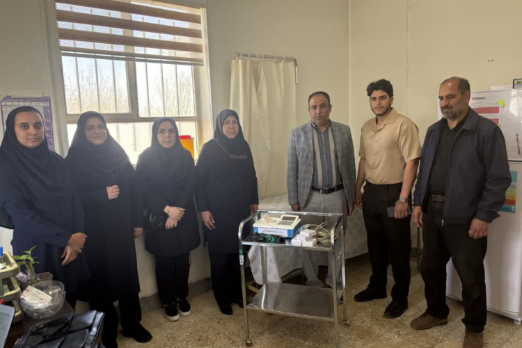 اهدا یک دستگاه نوار قلب (ECG) توسط خیر نیک اندیش نسیم آبادی