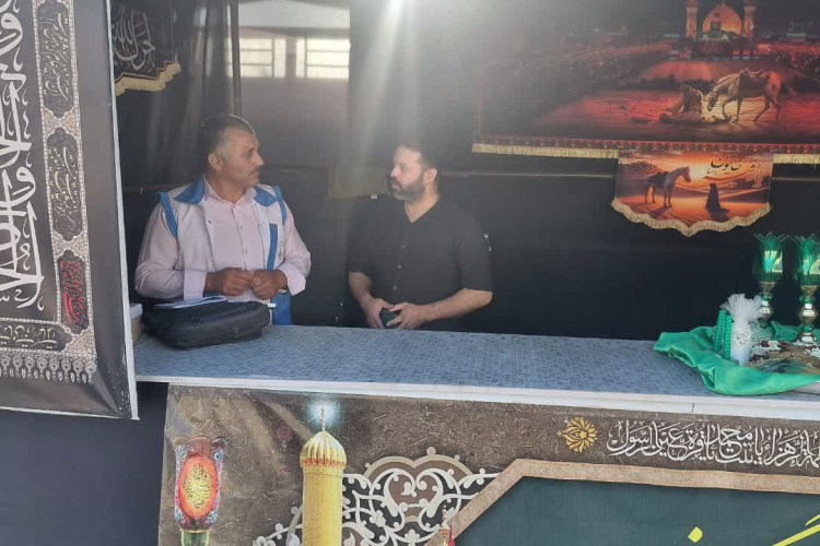 نظارت بر مواکب و مراکز تجمع مردمی شهرستان ادامه دارد