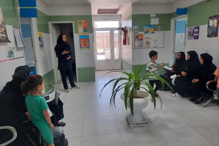 جلسه آموزشی در روستای تندران برگزار شد