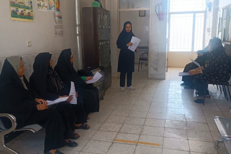 جلسه آموزشی در روستای جعفر آباد برگزار شد