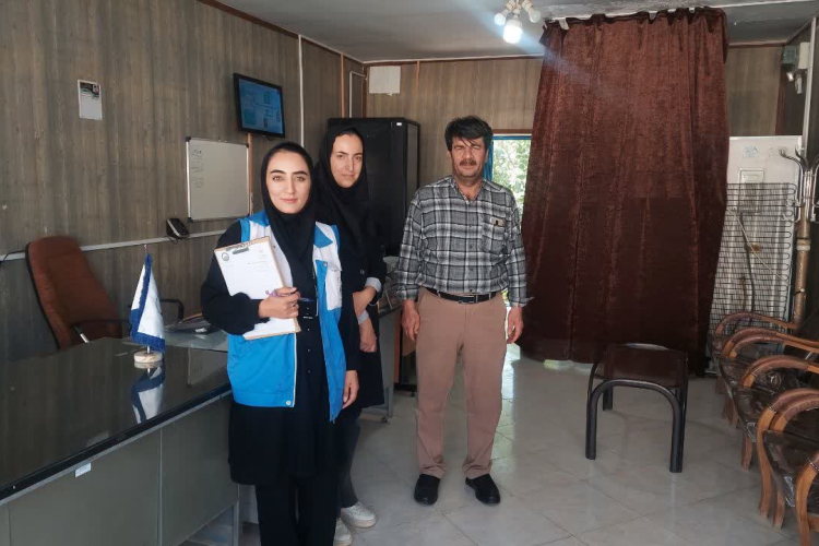 بازدید مشترک از سامانه های آبرسانی روستاهای بخش کرون