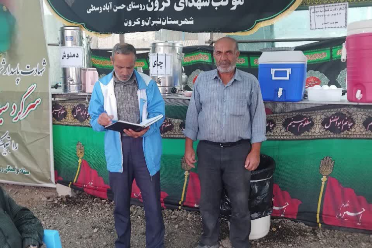 مواکب خدمت رسان شهرستان در مراسم معنوی اربعین حسینی بازدید شد