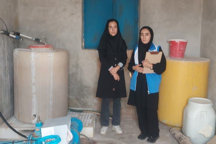 بازدید مشترک سامانه های آبرسانی منطقه قلعه موسی خان انجام شد