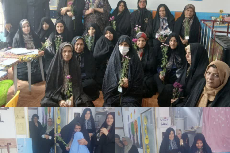 تکریم مادربزرگ ها در مهدکودک مادرانه خرمنان
