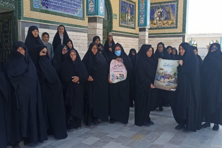 همایش پیاده روی در روستای خیر آباد برگزار شد