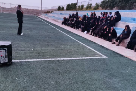 همایش پیاده روی در روستای خرمنان برگزار شد
