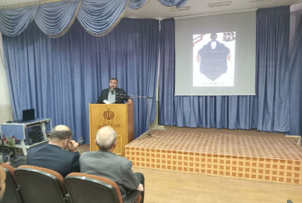 مراسم تکریم و معارفه سرپرست شبکه بهداشت و درمان شهرستان تیران و کرون برگزار شد